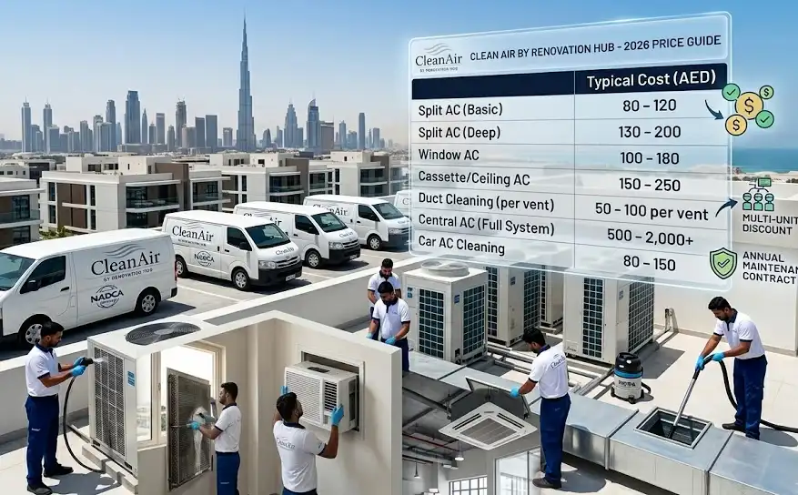 AC Cleaning Service in uae